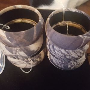 6 BRACELETS-CAMO BANGLE NEW